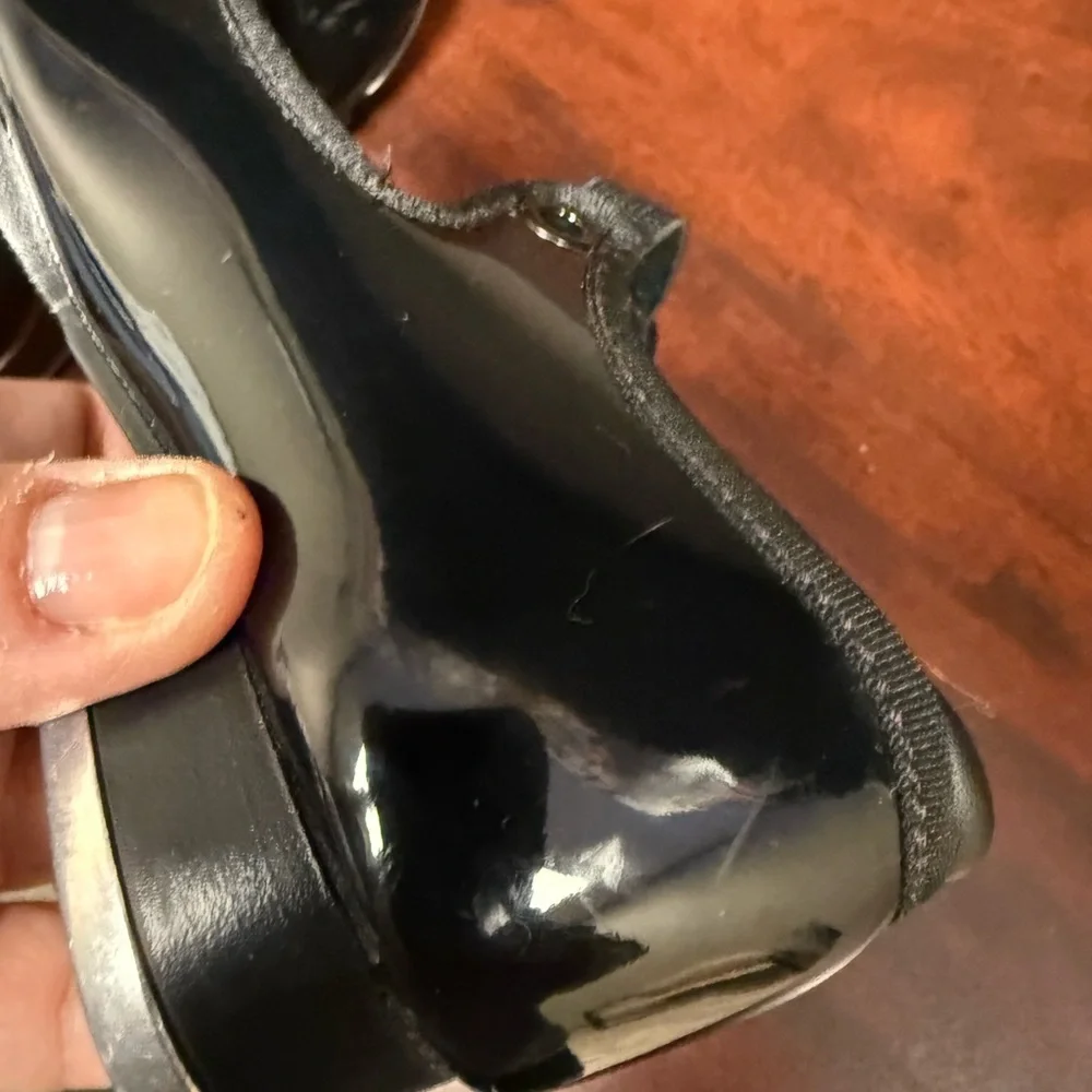 Kids Capezio Black Dance‎ Shoes Size 9W